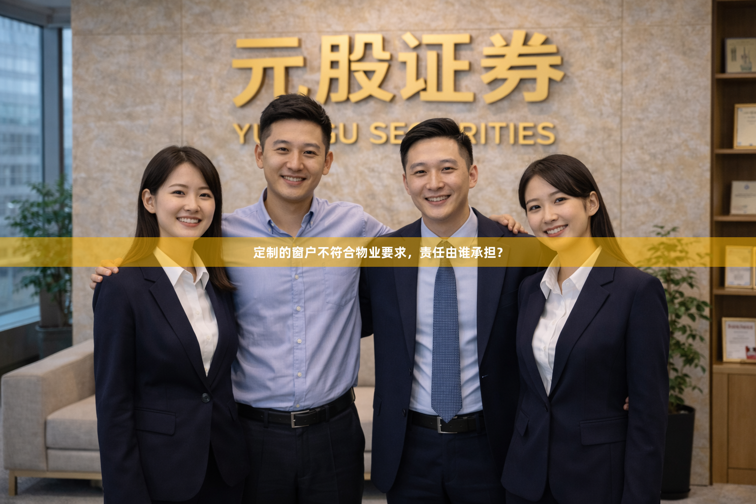 定制的窗户不符合物业要求，责任由谁承担？