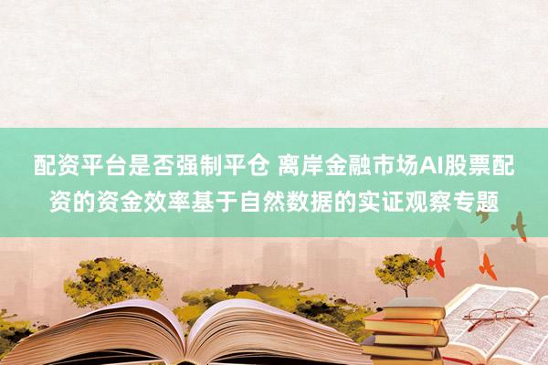 配资平台是否强制平仓 离岸金融市场AI股票配资的资金效率基于自然数据的实证观察专题
